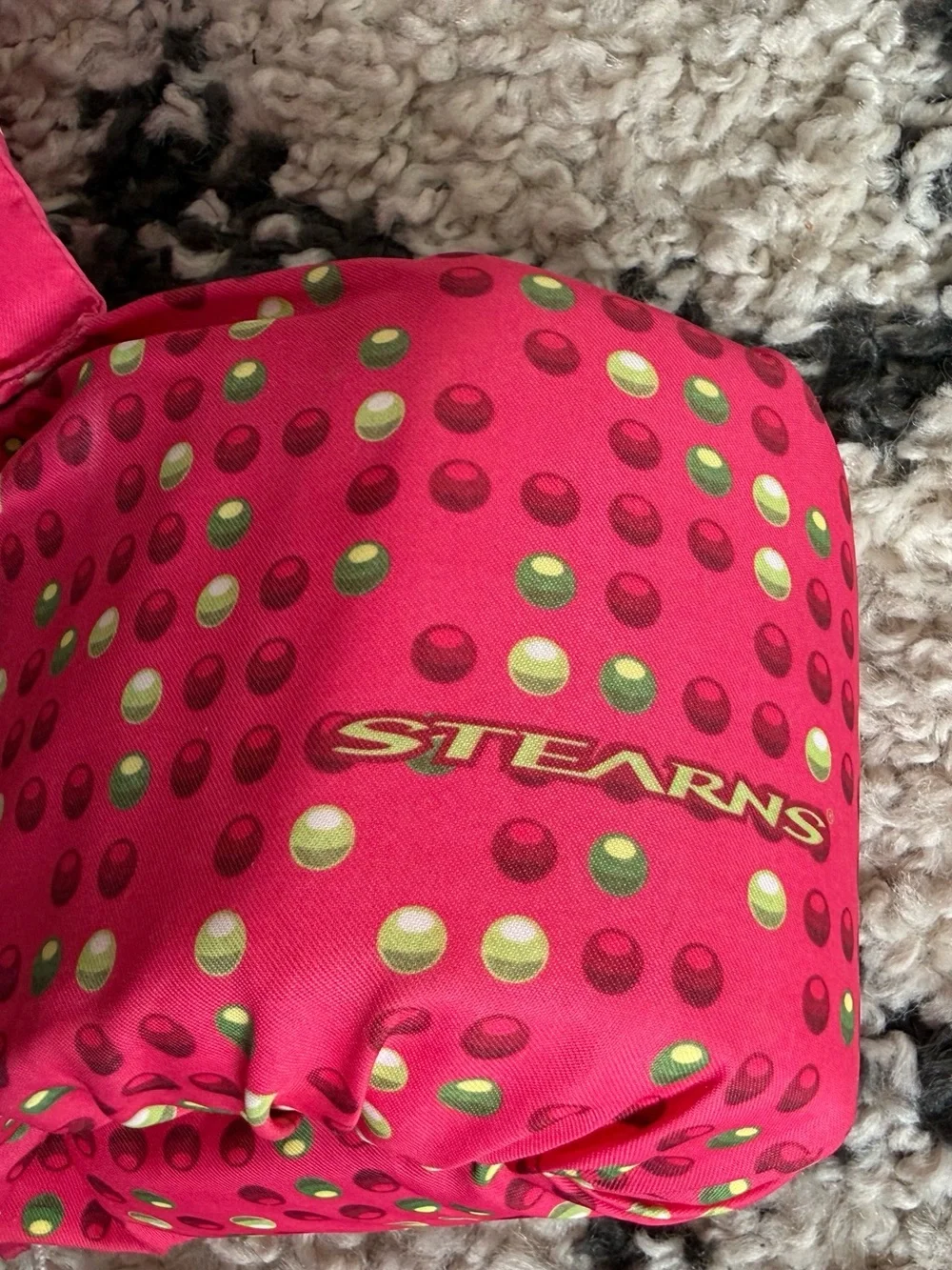 Kids Stearns Puddle Jumper Pink Elephant Swim Float Vest with Arm Bands